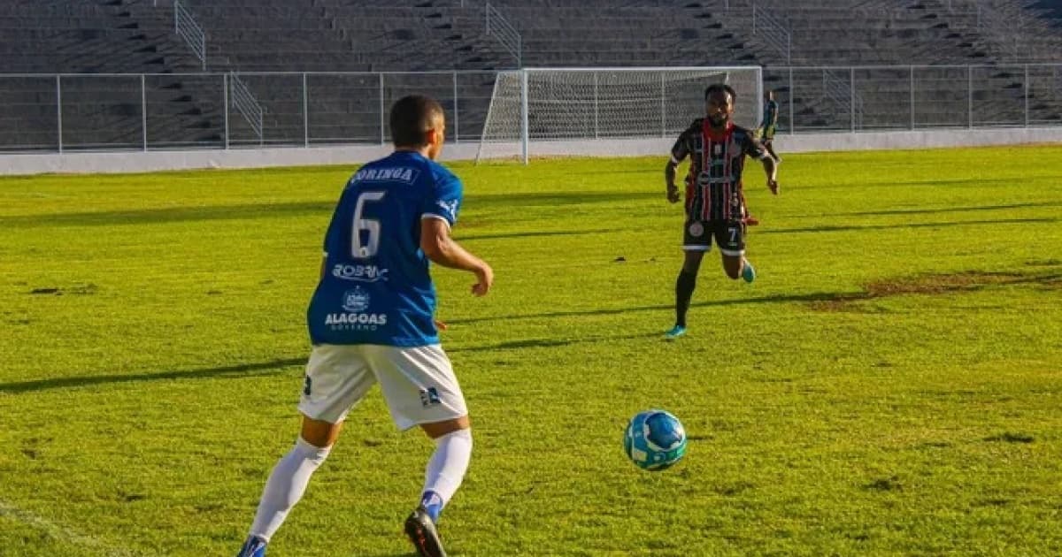 O Atlético de Alagoinhas estreou com derrota fora de casa contra o Cruzeiro-AL