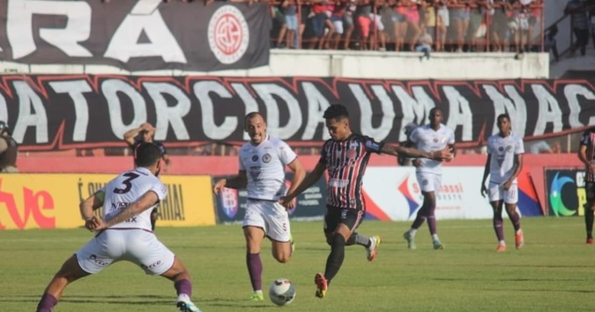 As duas equipes fizeram a final do Baianão de 2022, vencida pelo Atlético de Alagoinhas