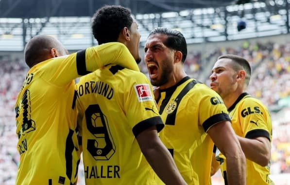 Borussia Dortmund vence e fica próximo de título do Campeonato Alemão