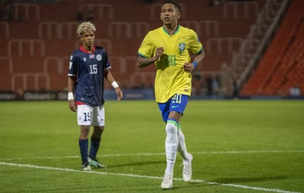 "Ainda mais confiantes", diz Savinho após goleada da seleção brasileira sub-20 sobre a República Dominicana
