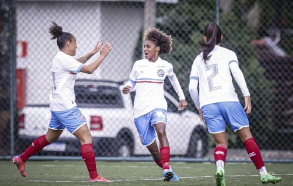 Perto do fim da fase de classificação, Bahia Feminino encara o Avaí/Kindermann pelo Campeonato Brasileiro 