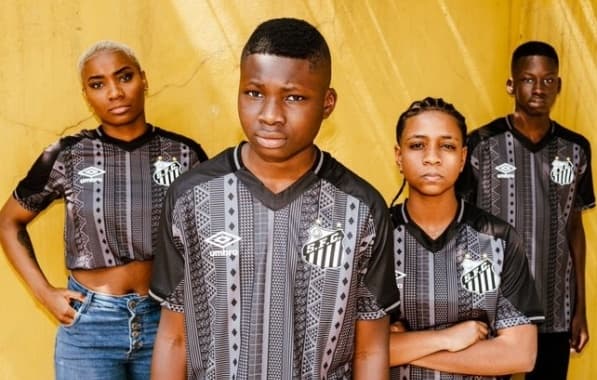 Contra o Bahia em Salvador, Santos usará 3º uniforme em homenagem ao Dia da África