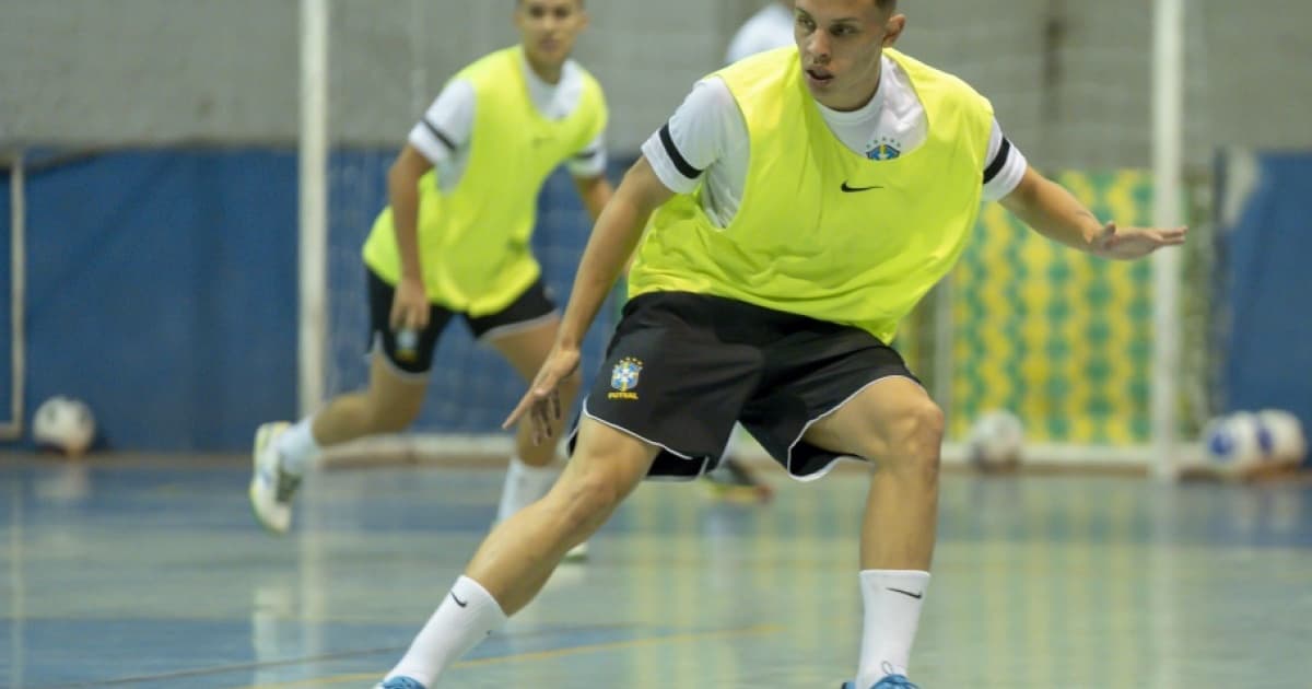 Futsal: Seleção Sub-17 intensifica preparação para a estreia no Sul-Americano