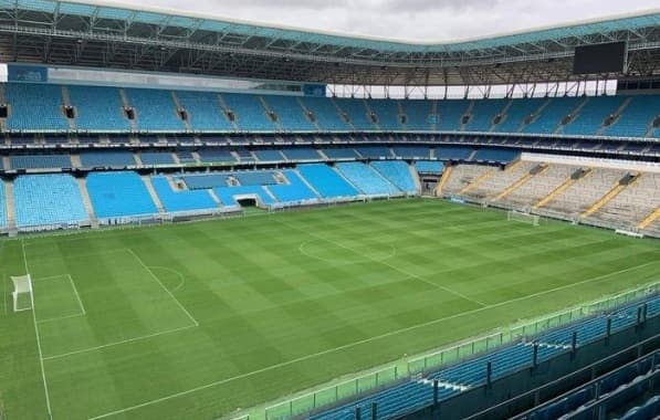 Por dívida milionária com bancos, Justiça determina a penhora da Arena do Grêmio