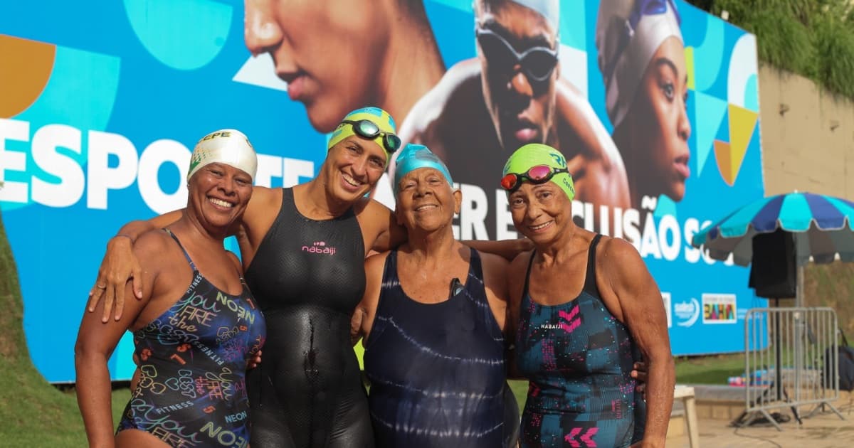 Piscina Olímpica da Bahia recebe Campeonato Baiano Máster de Inverno neste sábado