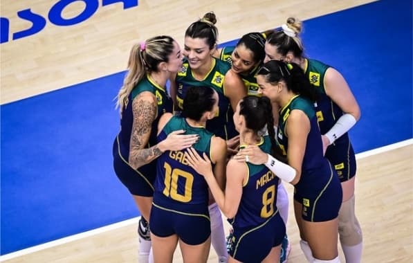 Seleção brasileira de vôlei feminino vence Tailândia e vai encarar a China pelas quartas de final da Liga das Nações