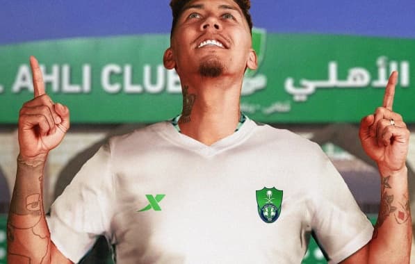 Roberto Firmino acerta com Al-Ahli, da Arábia Saudita, até 2026 
