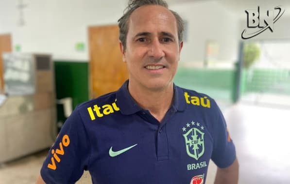 Dudu Patetuci aprova 1º tempo da seleção sub-15 após vitória sobre Fortaleza na Copa 2 de Julho: "Aplicamos o que treinamos"