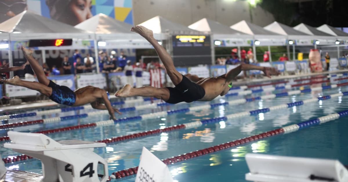 Na última semana, a Bahia recebeu o Campeonato Brasileiro de Natação de Inverno Junior/Sênior - Troféu Tancredo Neves