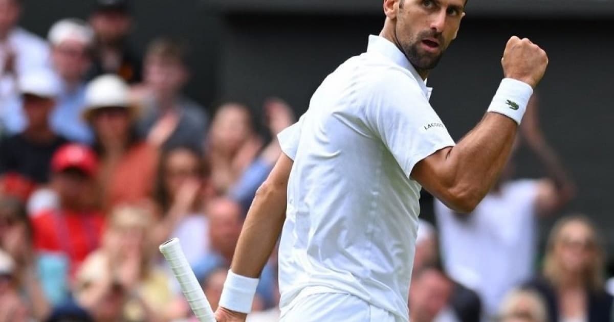 Novak Djokovic venceu o russo Andrey Rublev e se classificou para a semifinal de Wimbledon pela 12ª vez na carreira 