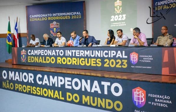 Campeonato Intermunicipal 2023 é lançado em Salvador; FBF anuncia aumento da premiação