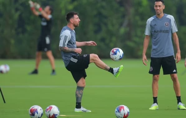 Com perspectiva de começar no banco, Messi pode estrear pelo Inter Miami nesta sexta