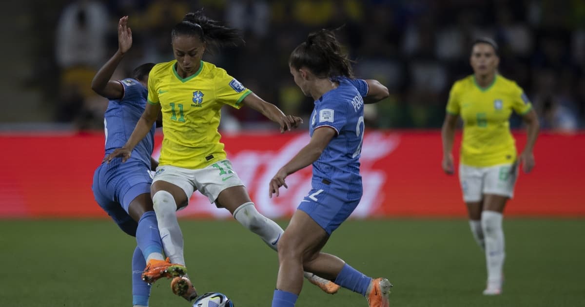 Copa do Mundo Feminina: Brasil perde da França e estaciona nos três pontos no Grupo F