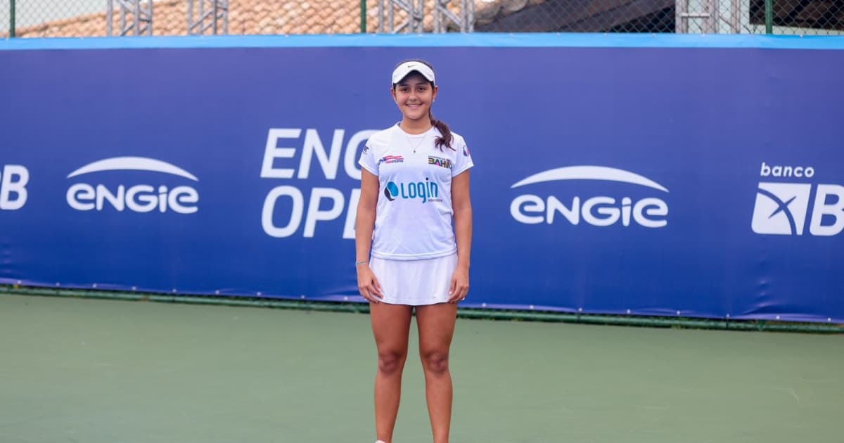 Convidada pela organização, baiana estreia nesta segunda no torneio de tênis em Feira de Santana: "Oportunidade única"