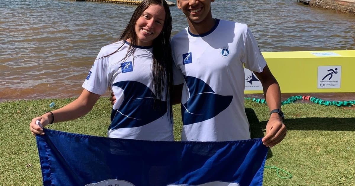 Os nadadores Lízian Simões e Eduardo Mustafá se classificaram para o Campeonato Sul-Americano de Desportos Aquáticos 2023