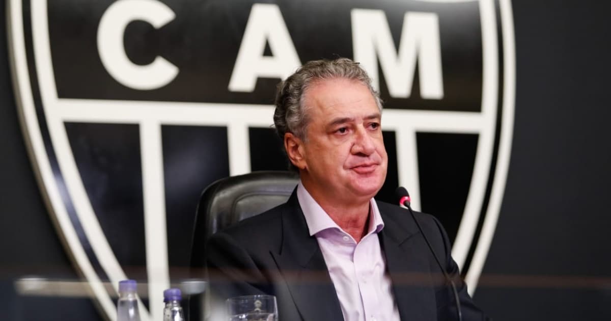 Presidente do Atlético-MG protesta contra árbitro escalado para jogo contra o Bahia