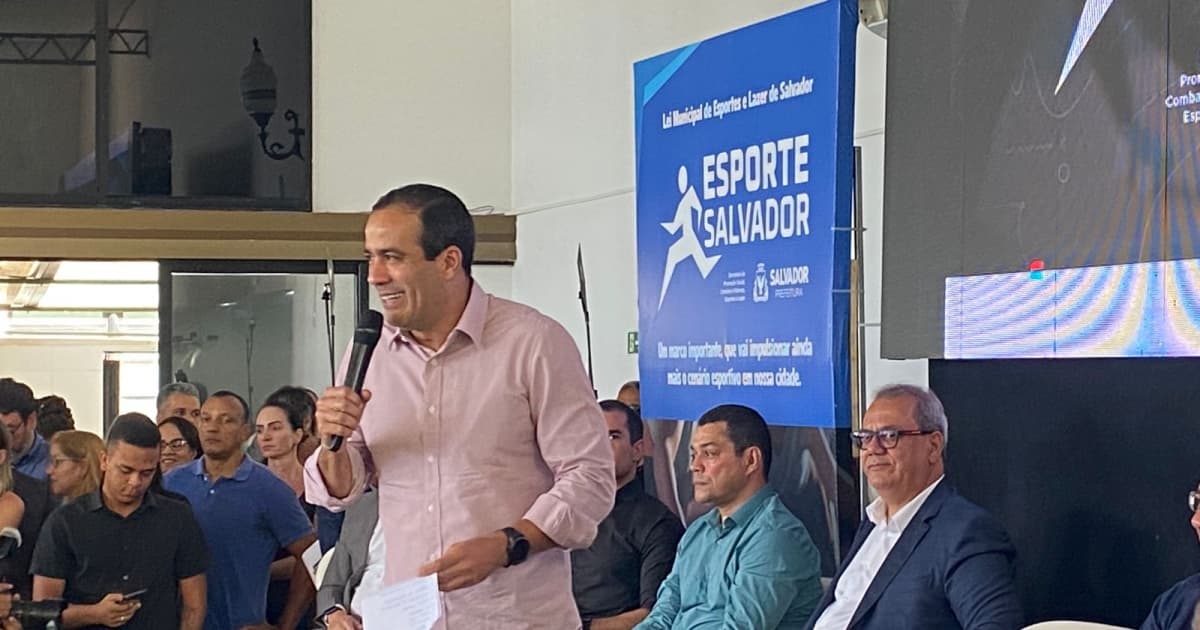 Bruno Reis detalha pacote de ações da Prefeitura de Salvador para o Esporte