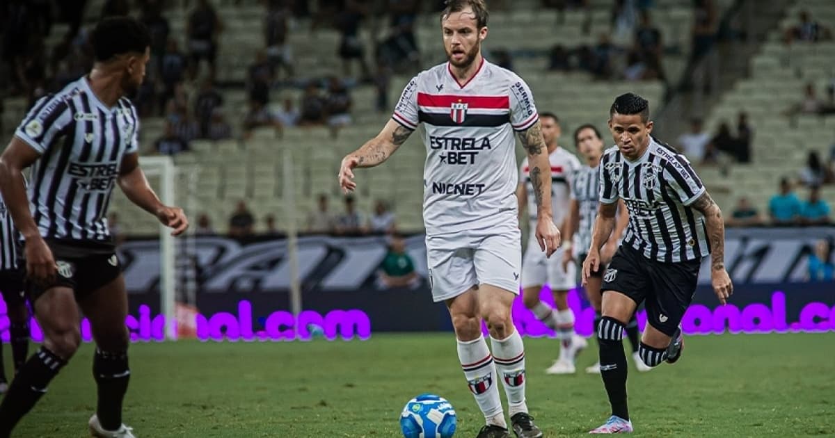 Volante relembra virada de chave do Botafogo-SP no último encontro com o Vitória: "Temos condições de ganhar"