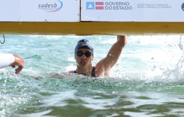 7ª Etapa do Campeonato Baiano de Águas Abertas tem vitórias de Eduarda Jorge e Renan Santos