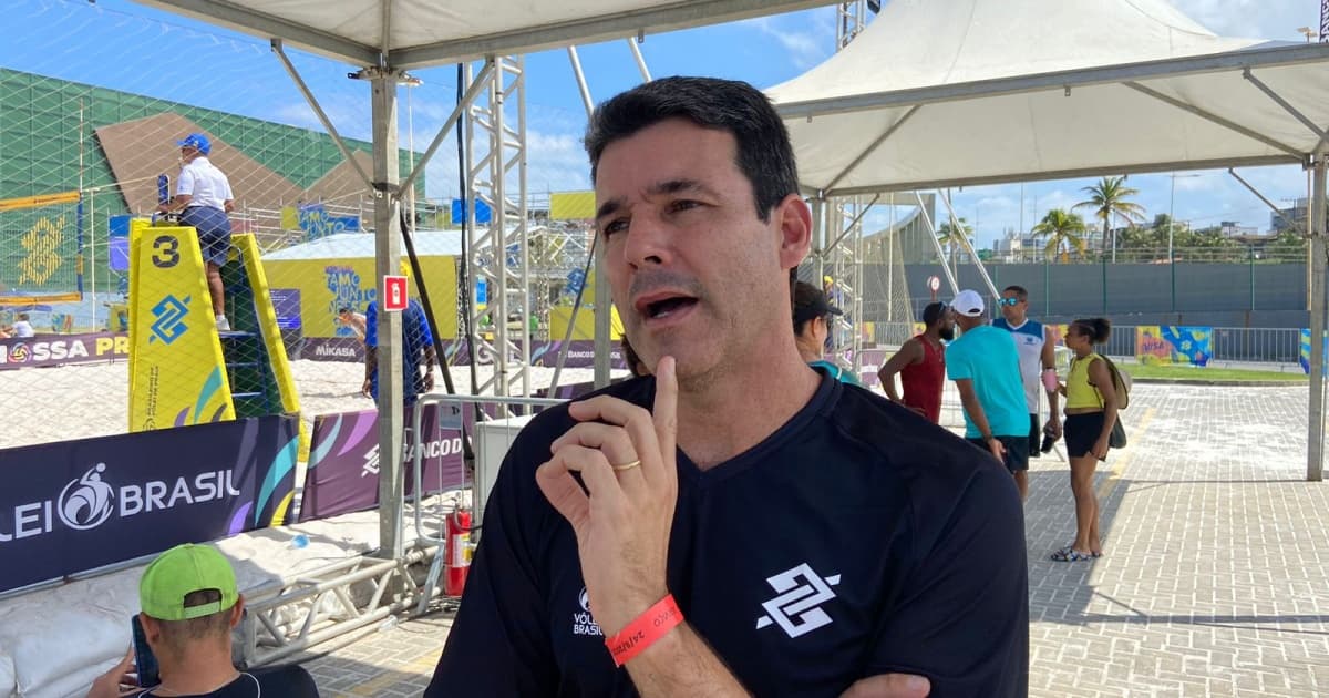 Volta do Circuito de Vôlei de Praia a Salvador vai inspirar jovens talentos, diz dirigente da CBV