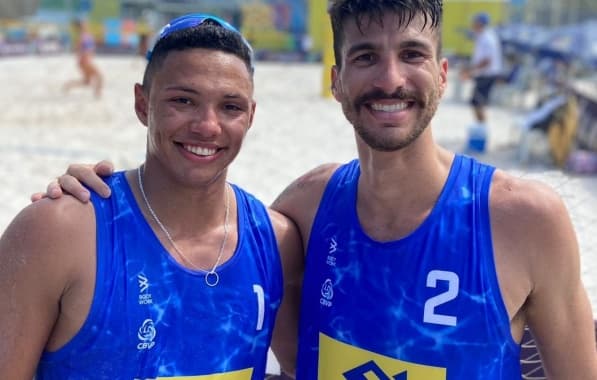 Patrick e Pedro vencem em estreia da etapa de Salvador do Circuito Brasileiro de Vôlei de Praia