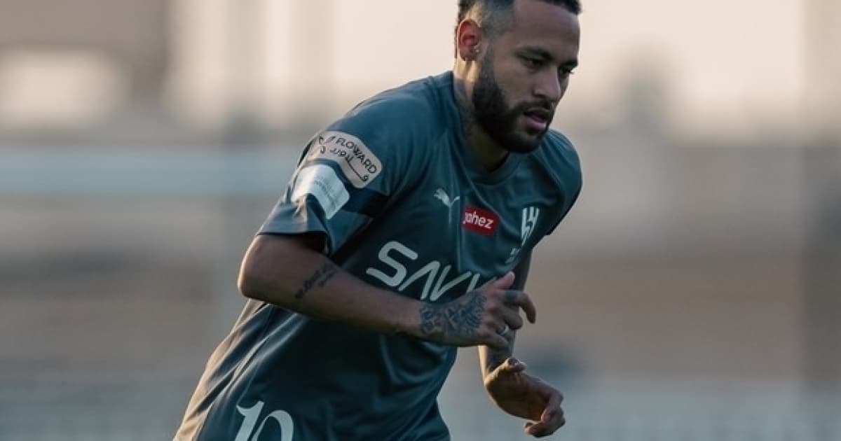 Neymar Júnior deve fazer a sua estreia com a camisa do Al-Hilal na próxima sexta-feira (1)