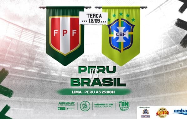 BN na Bola transmite Peru x Brasil nesta terça-feira