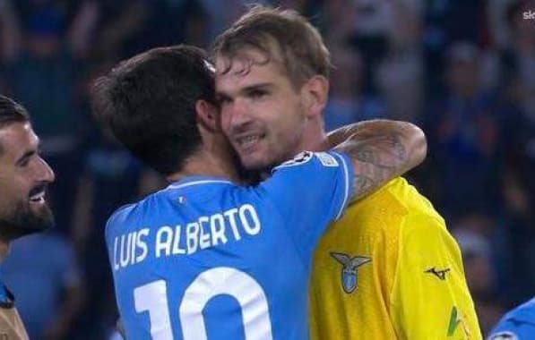 Goleiro marca no fim e Lazio empata com o Atlético de Madrid pela Liga dos Campeões