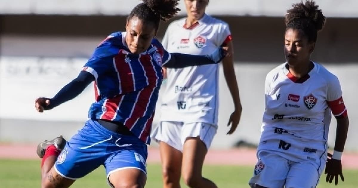 FBF define datas das finais entre Bahia e Vitória pelo Campeonato Baiano Feminino