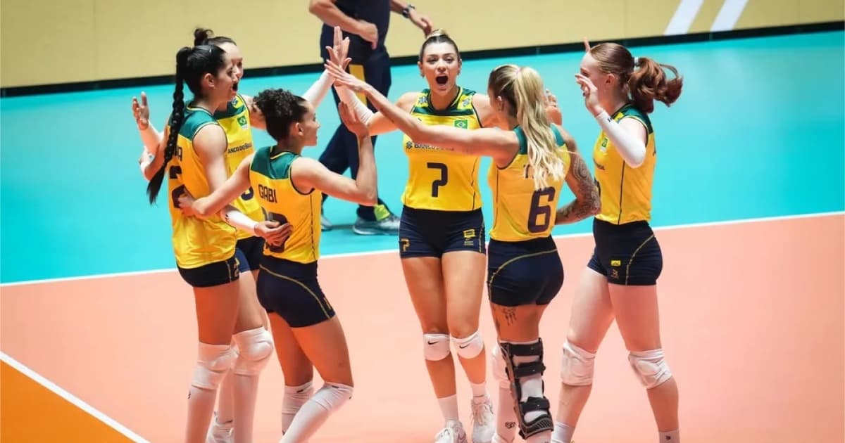 Seleção brasileira domina Porto Rico e mantém invencibilidade no Pré-Olímpico de vôlei feminino