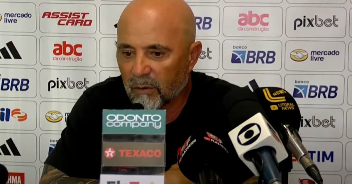 Sampaoli fala de ambiente e diz ter comando no Flamengo: "O que acontece fora de campo não me interessa"