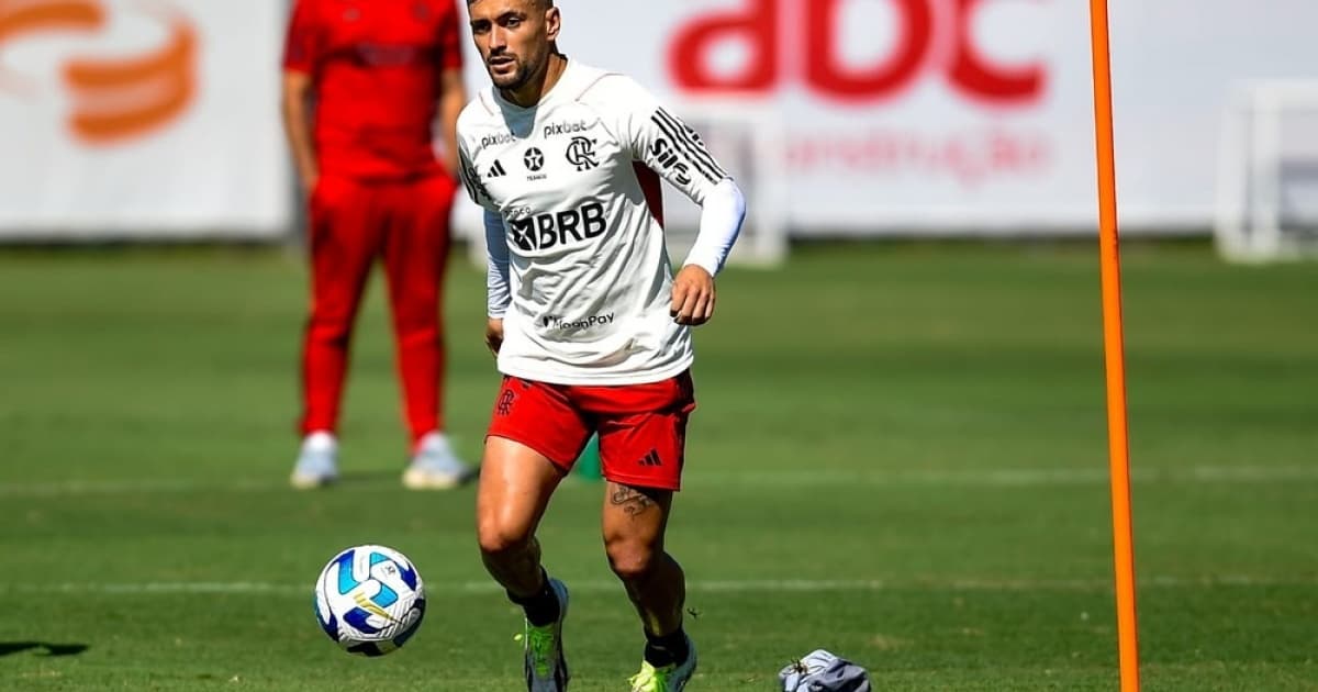 Arrascaeta e Luiz Araújo treinam e estarão à disposição para final da Copa do Brasil 