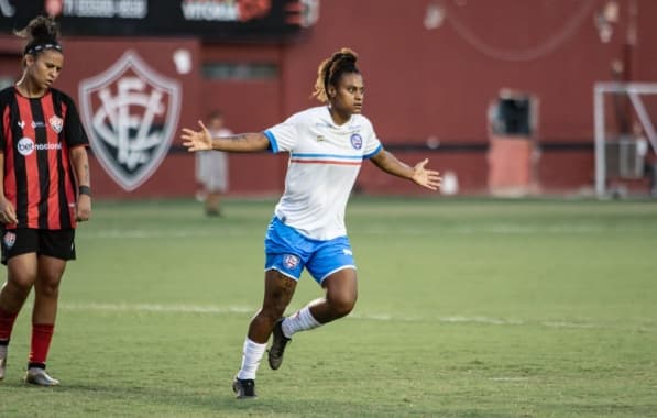 Bahia vence Vitória e larga na frente na final do Campeonato Baiano Feminino