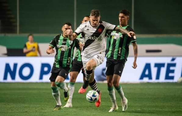 Vasco vence o América-MG e Bahia entra na zona de rebaixamento