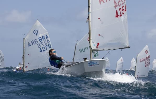 Juliana Bastianelli vence terceiro título do Campeonato Baiano de Optimist 