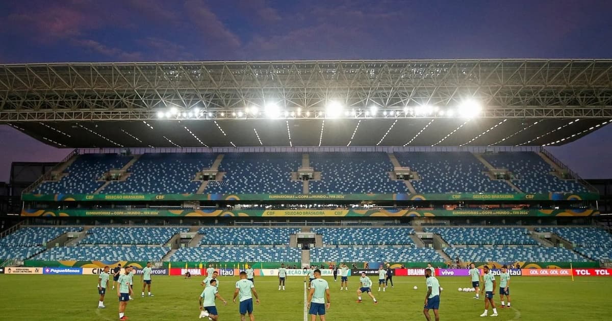 Brasil e Venezuela estão escalados para jogo na Arena Pantanal; confira formações