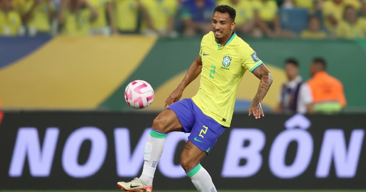 Machucado, Danilo será cortado da Seleção Brasileira: "Estou fora do próximo jogo"