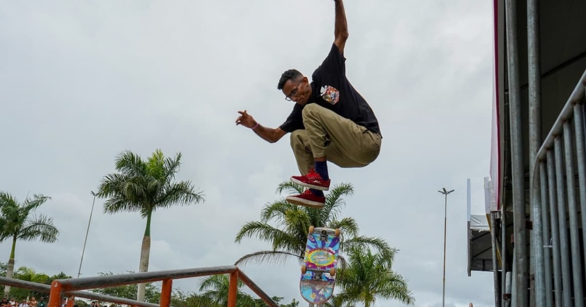 Parque dos Ventos recebe competição de Skate Street 2023 durante a Virada Esportiva Salvador