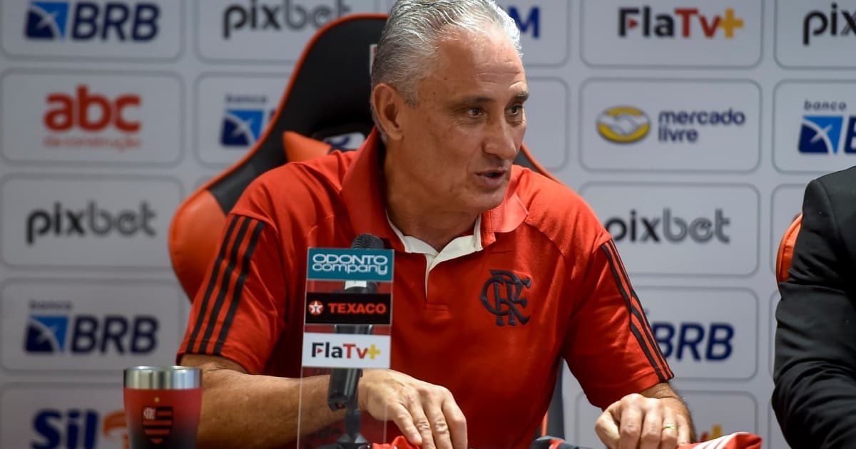 Apresentado no Flamengo, Tite diz que objetivo real é classificação direta para Libertadores