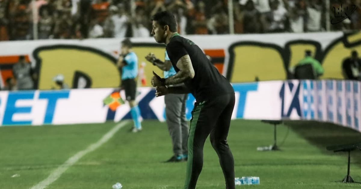 Thiago Carpini avalia atuação do Juventude em empate com Vitória: "Balanço é positivo"
