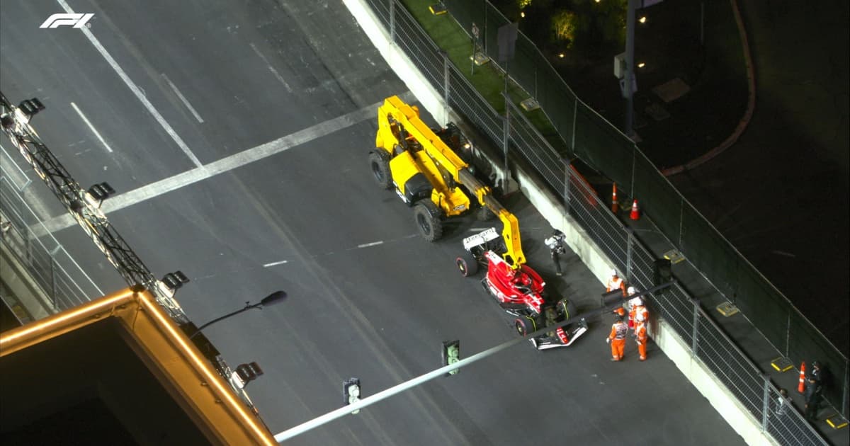 Fórmula 1: Tampa de bueiro provoca cancelamento do 1º treino livre do GP de Las Vegas; entenda