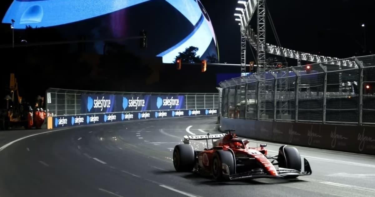 Charles Leclerc domina treino de classificação e conquista a pole do GP de Las Vegas de Fórmula 1