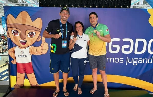 Baianos quebram recordes no Campeonato Sul-Americano de Natação e Águas Abertas