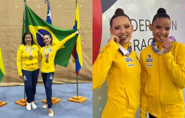 Ginástica Rítmica: Jovens baianas retornam de torneio internacional com medalhas na bagagem 