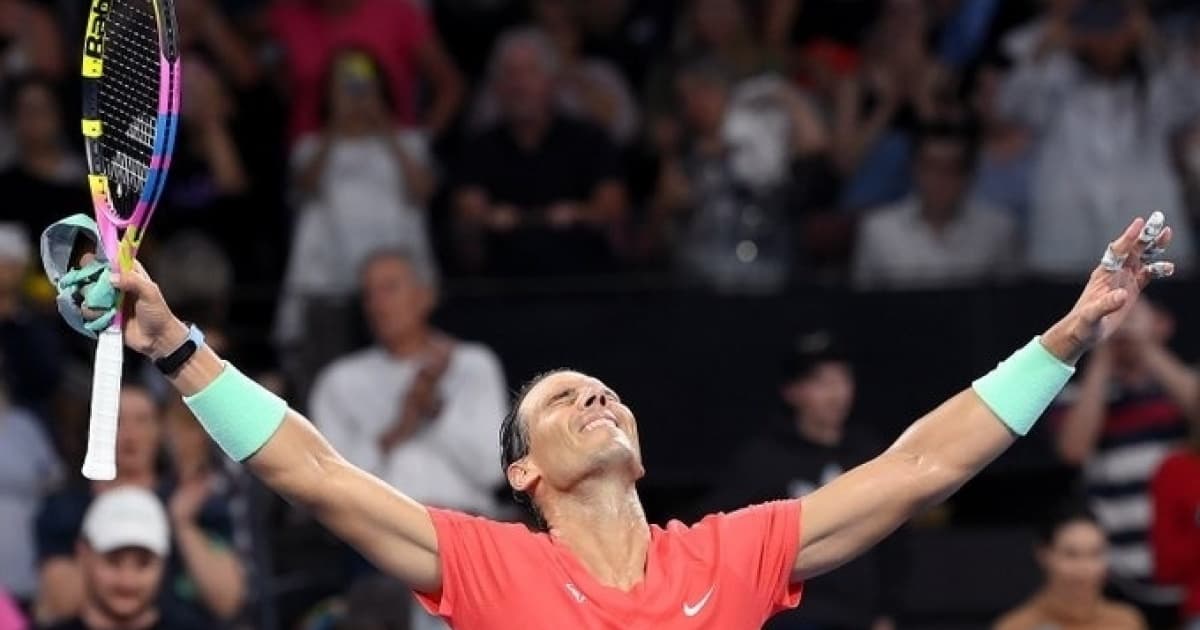 Tênis: Rafael Nadal vence a primeira após quase um ano afastado por lesão