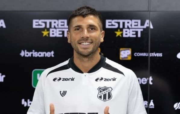 Lucas Mugni é apresentado pelo Ceará: "Sei o peso da camisa 10"