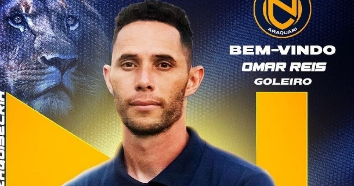 De volta após suspensão por doping, Omar, ex-Bahia, é anunciado pelo Nação Araquari