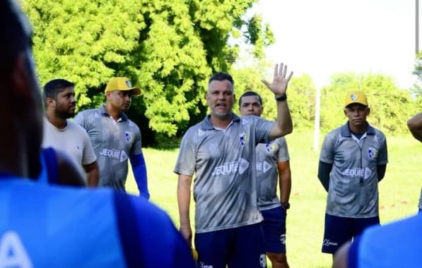 Técnico do Jequié, Gabardo Júnior analisa time sub-20 do Bahia: "Folha mais cara do que a nossa"