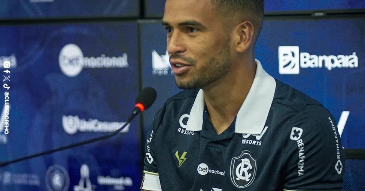 Marco Antônio chega ao Remo por empréstimo e projeta futuro com o clube: "Não merece estar na Série C"