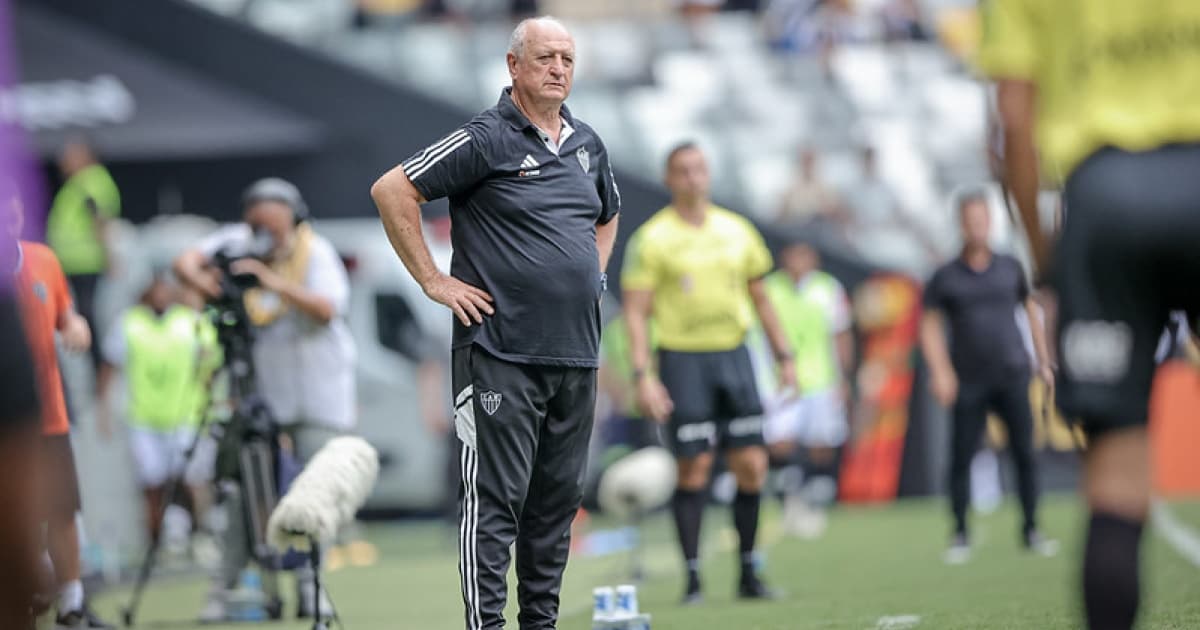 Em Minas Gerais, Felipão critica torcida única no clássico Atlético-MG x Cruzeiro: "Acho ridículo"